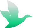 Ente im Bürger- und Umweltforum-Logo